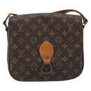 LOUIS VUITTON Monogram Saint Cloud GM Schoudertas M51242 LV Auth 172392-13