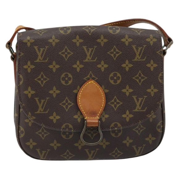 LOUIS VUITTON Monogram Saint Cloud GM Schoudertas M51242 LV Auth 172392