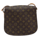 LOUIS VUITTON Monogram Saint Cloud GM Schoudertas M51242 LV Auth 172392-2