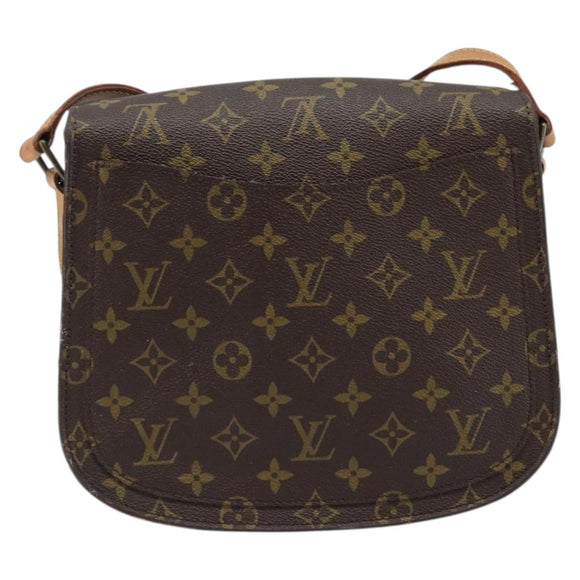 LOUIS VUITTON Monogram Saint Cloud GM Schoudertas M51242 LV Auth 172392
