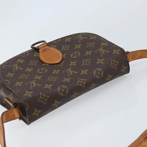 LOUIS VUITTON Monogram Saint Cloud GM Schoudertas M51242 LV Auth 172392