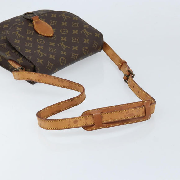 LOUIS VUITTON Monogram Saint Cloud GM Schoudertas M51242 LV Auth 172392