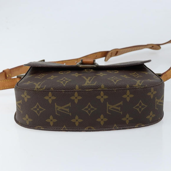 LOUIS VUITTON Monogram Saint Cloud GM Schoudertas M51242 LV Auth 172392