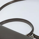 GUCCI Hand Bag Patent leather 2way Bronze Gold Auth 172396-14