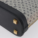 LOUIS VUITTON Monogram Mini Alma Haut Hand Bag Blue M92202 LV Auth 172401A-14