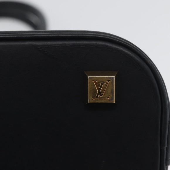 LOUIS VUITTON Monogram Mini Alma Haut Hand Bag Blue M92202 LV Auth 172401A