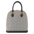 LOUIS VUITTON Monogram Mini Alma Haut Hand Bag Blue M92202 LV Auth 172401A-13