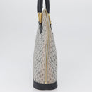 LOUIS VUITTON Monogram Mini Alma Haut Hand Bag Blue M92202 LV Auth 172401A-3