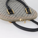 LOUIS VUITTON Monogram Mini Alma Haut Hand Bag Blue M92202 LV Auth 172401A-6