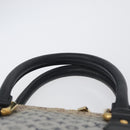 LOUIS VUITTON Monogram Mini Alma Haut Hand Bag Blue M92202 LV Auth 172401A-8