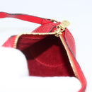 LOUIS VUITTON Epi Soufflot Pouch Accessory Pouch Red LV Auth 172405-18