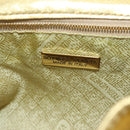BOTTEGA VENETA Backpack Leather Gold Auth 172406V-22