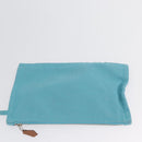 HERMES Panier Plage PM Einkaufstasche Canvas Navy Auth 172409-20