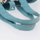 HERMES Panier Plage PM Einkaufstasche Canvas Navy Auth 172409-7