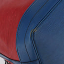 LOUIS VUITTON Epi Noe Shoulder Bag Bicolor Red Blue M44084 LV Auth 172411-15