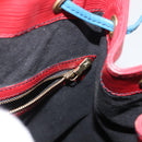 LOUIS VUITTON Epi Noe Shoulder Bag Bicolor Red Blue M44084 LV Auth 172411-20