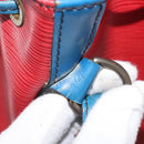 LOUIS VUITTON Epi Noe Shoulder Bag Bicolor Red Blue M44084 LV Auth 172411-12