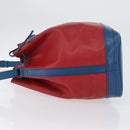 LOUIS VUITTON Epi Noe Shoulder Bag Bicolor Red Blue M44084 LV Auth 172411-4