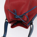 LOUIS VUITTON Epi Noe Shoulder Bag Bicolor Red Blue M44084 LV Auth 172411-6