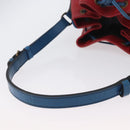 LOUIS VUITTON Epi Noe Shoulder Bag Bicolor Red Blue M44084 LV Auth 172411-7