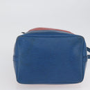 LOUIS VUITTON Epi Noe Shoulder Bag Bicolor Red Blue M44084 LV Auth 172411-5