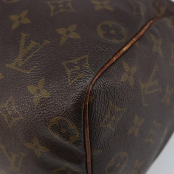 LOUIS VUITTON Monogram Speedy 30 Hand Bag M41526 LV Auth 172416