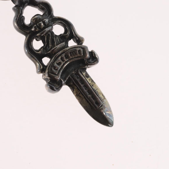 Chrome Hearts Dagger Charm Pendant Top Ag925 Silver Auth 172417SAV