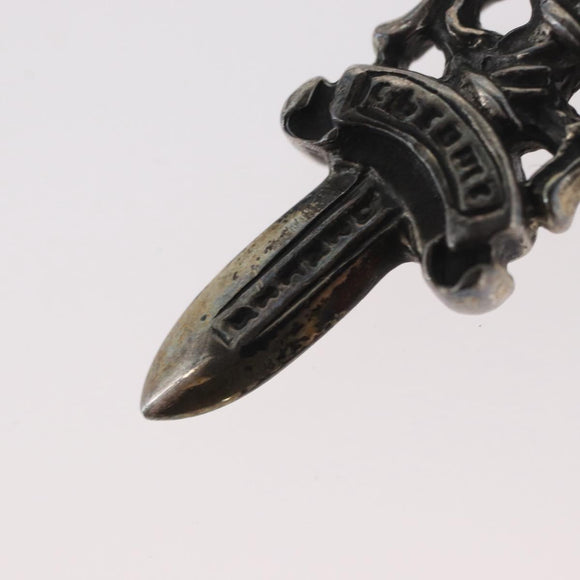 Chrome Hearts Dagger Charm Pendant Top Ag925 Silver Auth 172417SAV
