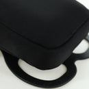 PRADA Handyhalter-Etui Nylon Schwarz Silber Original 172423M-15