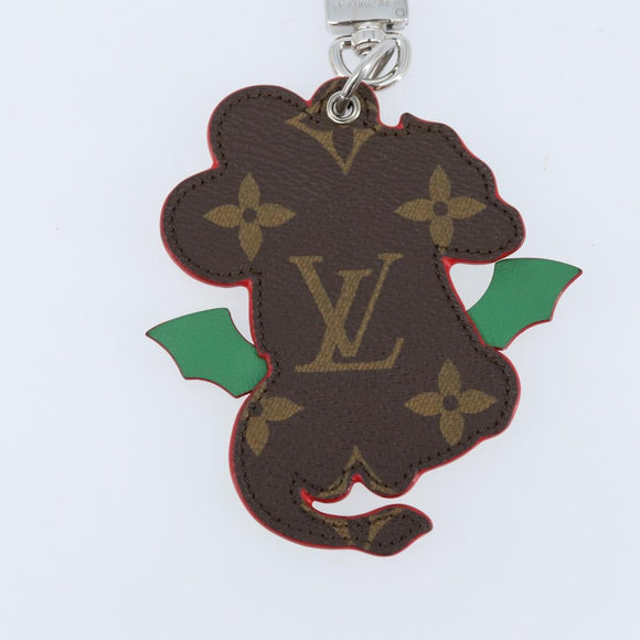 LOUIS VUITTON Drache Vivienne Anhänger Tasche Anhänger Mehrfarbig M01466 LV Auth 172425M