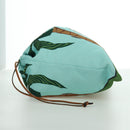 LOEWE Drawstring Ken Price Collaboration Pouch Canvas Light Blue Auth 172426V-3