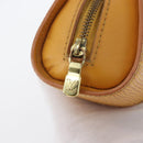 LOUIS VUITTON Epi Dauphine PM Pouch Yellow M48449 LV Auth 172428-8