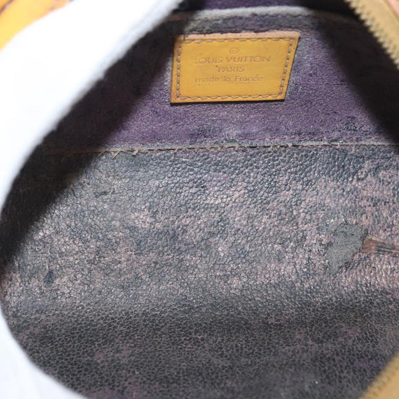 LOUIS VUITTON Epi Dauphine PM Pouch Yellow M48449 LV Auth 172428