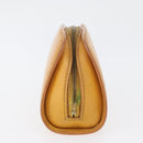 LOUIS VUITTON Epi Dauphine PM Pouch Yellow M48449 LV Auth 172428-3