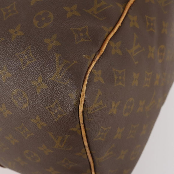 LOUIS VUITTON Monogram Sac Souple 45 Boston Bag M41624 LV Auth 172429