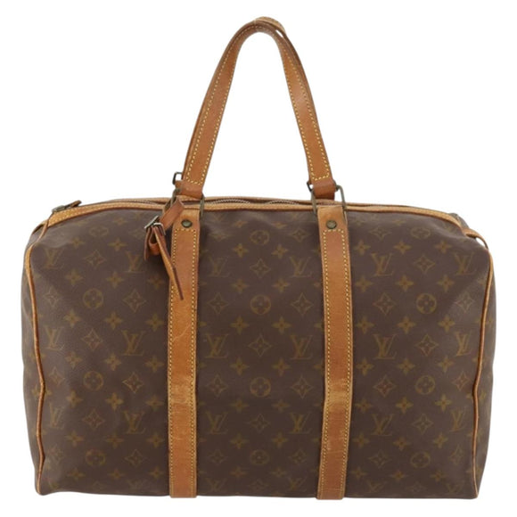 LOUIS VUITTON Monogram Sac Souple 45 Boston Bag M41624 LV Auth 172429