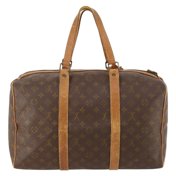 LOUIS VUITTON Monogram Sac Souple 45 Boston Bag M41624 LV Auth 172429