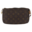 LOUIS VUITTON Monogram Pochette Accessoires Pouch M51980 LV Auth 172431-13