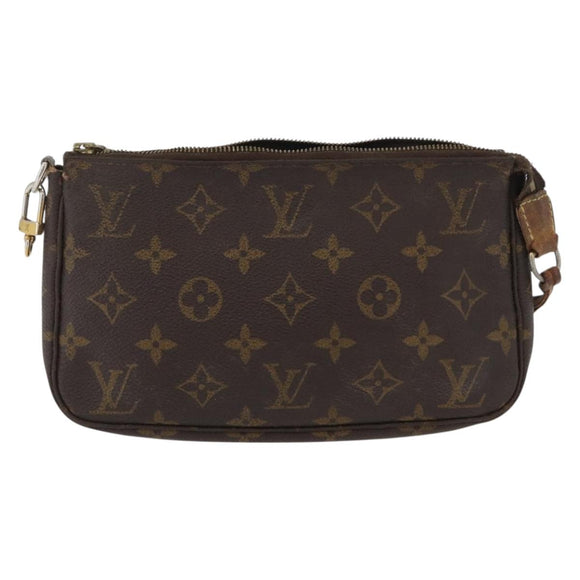 LOUIS VUITTON Monogram Pochette Accessoires Pouch M51980 LV Auth 172431
