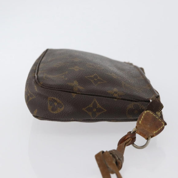 LOUIS VUITTON Monogram Pochette Accessoires Pouch M51980 LV Auth 172431