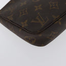 LOUIS VUITTON Monogram Pochette Accessoires Pouch M51980 LV Auth 172431-14