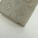 LOUIS VUITTON Taurillon Climbing Zippy Wallet Vertical Ivory M81573 Auth 172432SAM-16