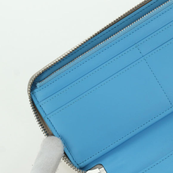LOUIS VUITTON Taurillon Climbing Zippy Wallet Vertical Ivory M81573 Auth 172432SAM