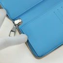 LOUIS VUITTON Taurillon Climbing Zippy Wallet Vertical Ivory M81573 Auth 172432SAM-21