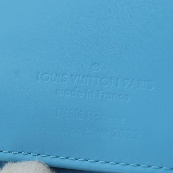 LOUIS VUITTON Taurillon Climbing Zippy Wallet Vertical Ivory M81573 Auth 172432SAM