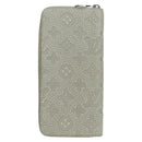 LOUIS VUITTON Taurillon Climbing Zippy Wallet Vertical Ivory M81573 Auth 172432SAM-2