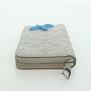 LOUIS VUITTON Taurillon Climbing Zippy Wallet Vertical Ivory M81573 Auth 172432SAM-6