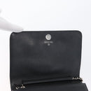 CHANEL COCO Mark Chain Shoulder Bag Patent Black Silver CC Auth 172433SAV-20
