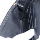 CHANEL COCO Mark Chain Shoulder Bag Patent Black Silver CC Auth 172433SAV-24