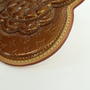 LOUIS VUITTON Vernis Comte De Feu Pochette Owl Bag Bronze M92268 Auth 172440V-16